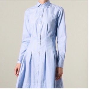Polo by Ralph Lauren Sky Blue Long Sleeve Dress